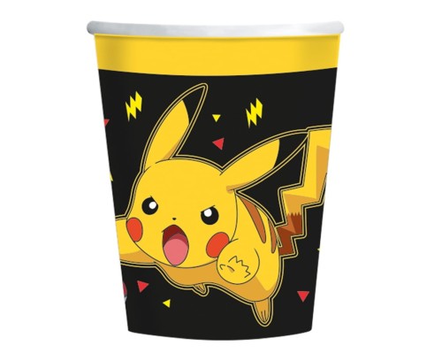 kubeczki papierowe pokemon
