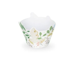 PAPILOTKI OSŁONKI PAPIERKI NA MUFFINKI KWIATY 6SZT