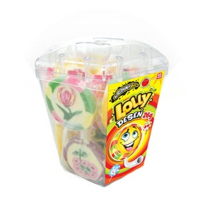 JOHNY BEE LIZAK LIZAKI OWOCOWE DESENIOWE (26G) 40SZT