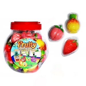 FRUITY GUMMY CANDY ŻELKI OWOCE 30SZT