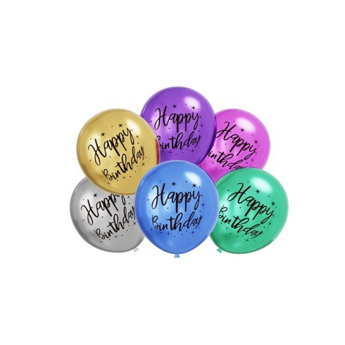 BALON LATEKSOWY HAPPY BIRTHDAY
