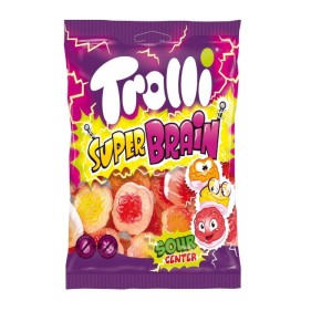 SUPER BRAIN 100g - żelki nadziewane TROLLI