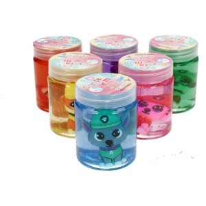 GLUTEK SLIME PSI PATROL Z BROKATEM MIX 12SZ + FIGURKA