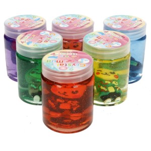 GLUTEK SLIME POKEMON Z BROKATEM MIX 12SZ + FIGURKA