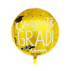 BALON FOLIOWY 18" GRATULACJE NA UKOŃCZENIE SZKOŁY
