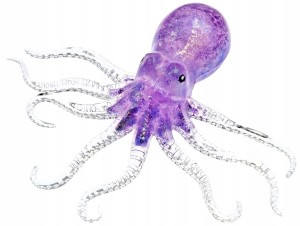 GNIOTEK ANTYSTRESOWY OŚMIORNICA  Z BROKATEM  12SZT