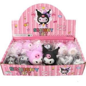 GNIOTEK ANTYSTRESOWY KUROMI DIABEŁ 12SZT