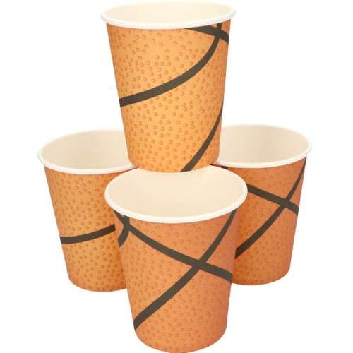 kubeczki papierowe koszykówka