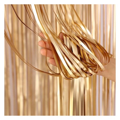 KURTYNA SZAMPAŃSKI MATOWY DESZCZ