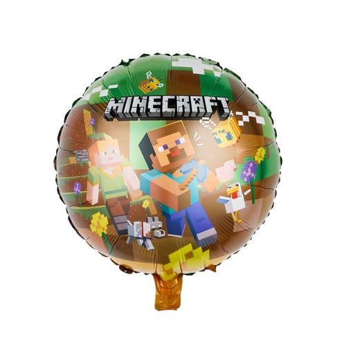 BALON 18" MINECRAFT STEVE