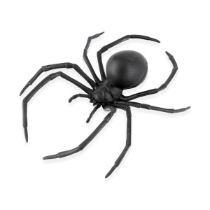 HALLOWEEN DEKORACJA PAJĄK CZARNA WDOWA 1SZT