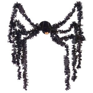 DEKORACJA WISZĄCA  HONEYCOMB PAJĄK HALLOWEEN