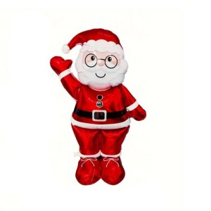 BALON STOJĄCY MIKOŁAJ  XXL SANTA CLAUS 118CM