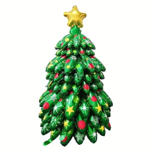 BALON FOLIOWY STOJĄCY CHOINKA 130CM