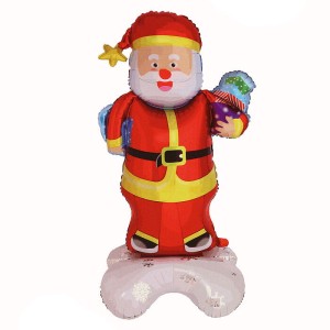 BALON STOJĄCY MIKOŁAJ SANTA CLAUS 119CM