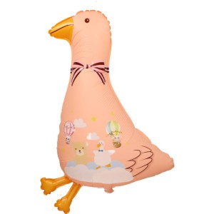 BALON 20" GĄSKA GĘŚ POMARAŃCZOWA BABY SHOWER