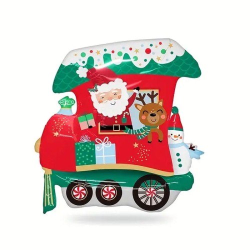 BALON POCIĄG MIKOŁJA RENIFER