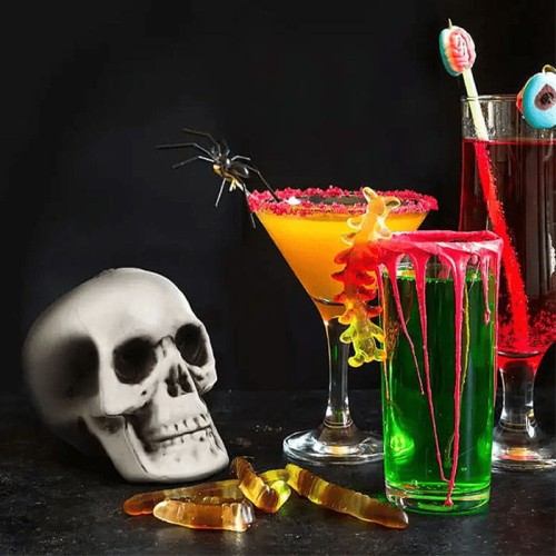 CZASZKA DEKORACJA NA HALLOWEEN