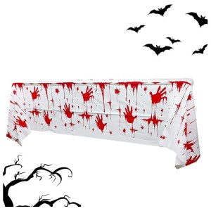 OBRUS FOLIOWY NA HALLOWEEN KREW 1,37x1,83CM