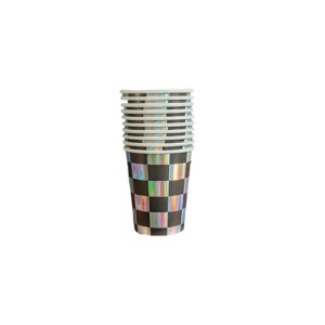 KUBECZKI HOLOGRAFICZNE 220ML 6SZT