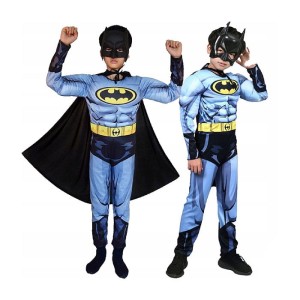 STRÓJ KOSTIUM PRZEBRANIE BATMAN 130-140CM L