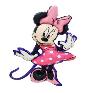 BALON FOLIOWY MYSZKA MINNIE 48X80CM