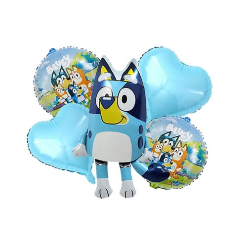 zestaw balonów bluey
