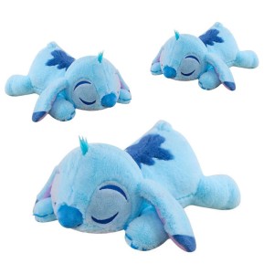 ŚPIĄCY STITCH DUŻA MASKOTKA ZABAWKA LILO I STICH PLUSZAK PRZYTULANKA  NIEBIESKA 35CM