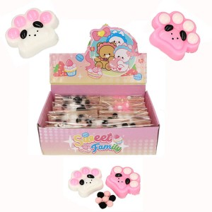 GNIOTEK SQUISHY ANTYSTRESOWY ŁAPKA  Z KULECZKAMI 20SZT