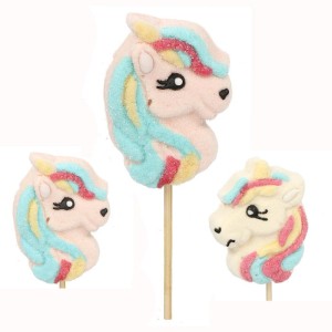 JOHNY BEE LIZAK PIANKOWY MALLOW UNICORN (35G) JEDNOROŻEC 1SZT