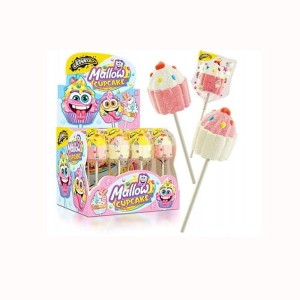 JOHNY BEE LIZAK PIANKOWY MALLOW CUPCAKE BABECZKI (35G) 16SZT