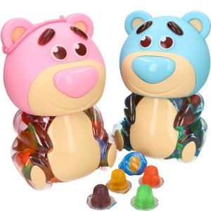 JELLY CUP BEAR OWOCOWE GALARETKI W SAKRBONCE (13G) 100SZT