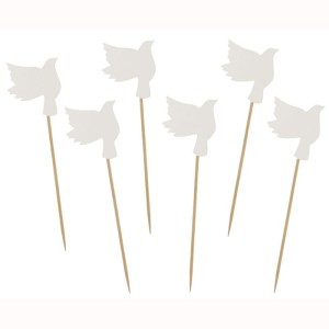 PIKERY DO BABECZEK GOŁĄBKI 12SZT