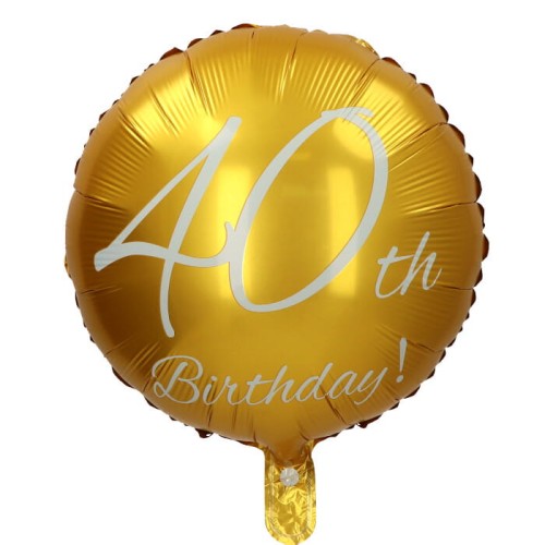 balon na 40 urodziny