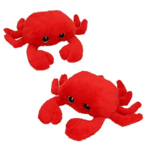 MASKOTKA PRZYTULANKA CZERWONY KRAB 28CM