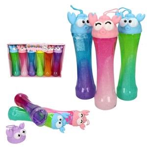 XXL GLUTEK SLIME Z BROKATEM FURBY MIX 6SZT