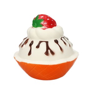 GNIOTEK SQUISHY ANTYSTRESOWY BABECZKA Z TRUSKAWKĄ 1SZT