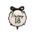 BALON FOLIOWY HAPPY 18