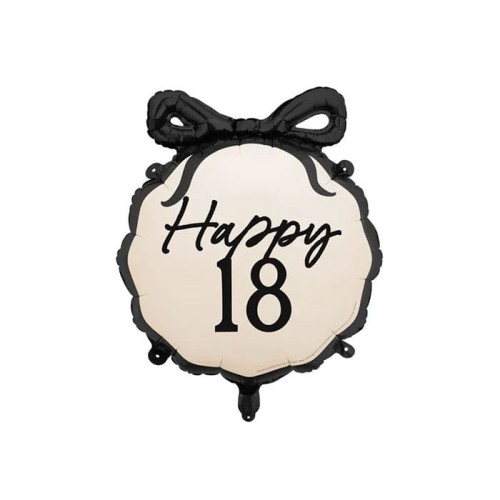 BALON FOLIOWY HAPPY 18
