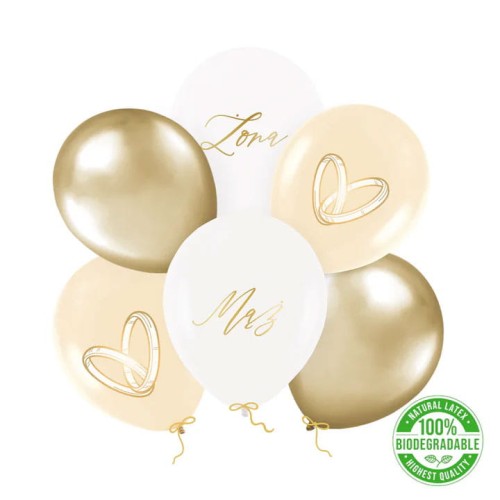 BALONY LATEKSOWE MĄŻ&ŻONA