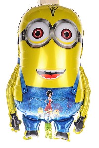 BALON 24" MINIONEK BŁYSZCZĄCY