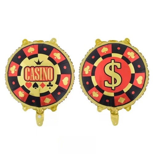 BALON 18" KASYNO CASINO