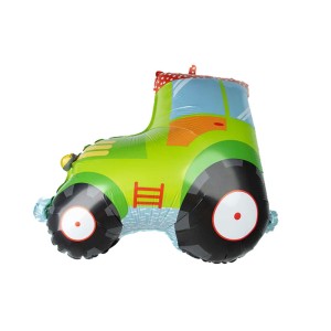 BALON FOLIOWY 50X60CM TRAKTOR ZIELONY