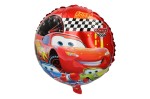 BALON FOLIOWY 18" CARS AUTA CZERWONY