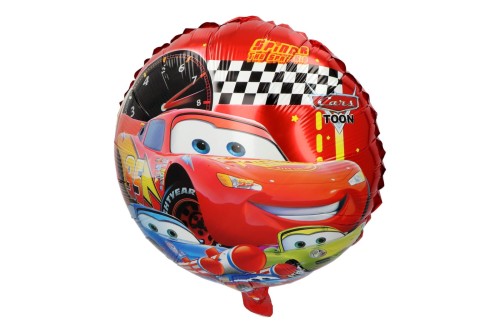 balon 18" cars czerwony
