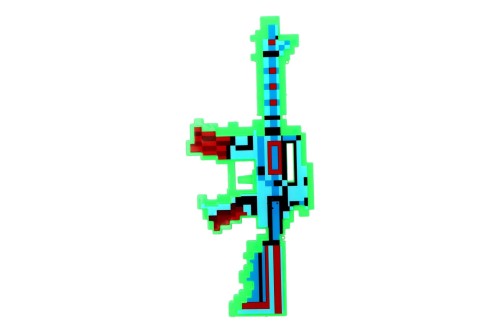 pistolet minecraft