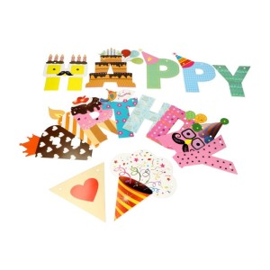 GIRLANDA PAPIEROWA HAPPY BIRTHDAY