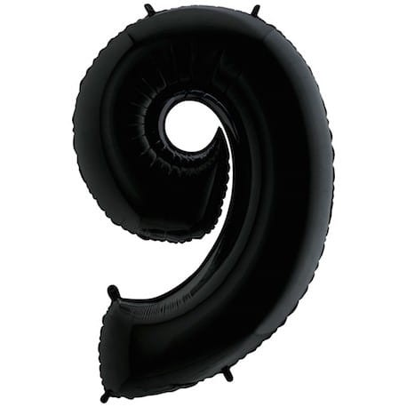 Balon foliowy cyfra 9