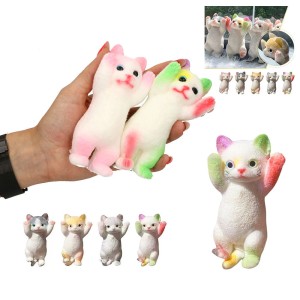 ZABAWKA ANTYSTRESOWA GNIOTEK SQUISHY ANTYSTRESOWY KOTEK 1SZT