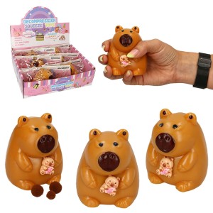 GNIOTEK SQUISHY MOCHI CAPYBARA 9CM KAPIBARA 8SZT